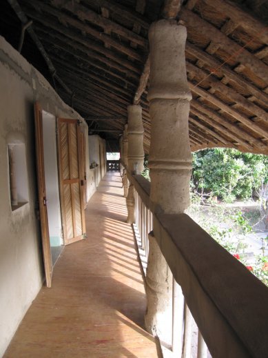 House of the impluvium, multi-storey house and architectural forms in&nbspCasamance - Object 8: VILLAGE CAMP, multistory building - foto: Pavel Nasadil, 2012