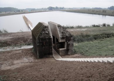 Bunker 599 v Diefdijk od Ronalda Rietvelda - foto: Rietveld Landscape