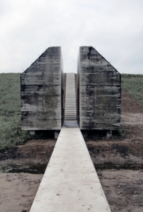 Bunker 599 v Diefdijk od Ronalda Rietvelda - foto: Rietveld Landscape