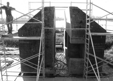 Bunker 599 v Diefdijk od Ronalda Rietvelda - foto: Rietveld Landscape