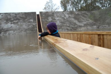 Potopený 'Mojžíšův most' v Halsteren od Ro&Ad Architecten - foto: Ro&Ad Architecten