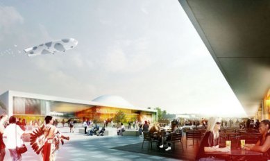 Divadlo v Emmen od Henning Larsen - foto: Henning Larsen Architects