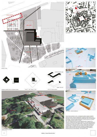 Revitalizace kulturního domu ve Vodňanech - výběr neoceněných projektů - foto: Ján Studený, Maroš Bátora, Marián Pocuch