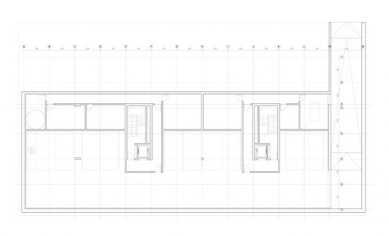 Společenské centrum v Madridu od dosmasunoarquitectos - Půdorys suterénu - foto: dosmasunoarquitectos