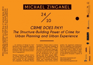 Michael Zinganel : Crime does pay!