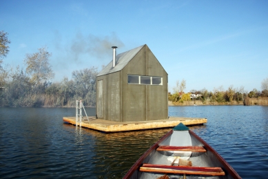 Floating Sauna IGEN in Hungary by H3T Architects - foto: H3T Architekti - Vít Šimek