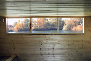 Plovoucí sauna IGEN v Maďarsku od H3T Architekti - foto: H3T Architekti - Vít Šimek