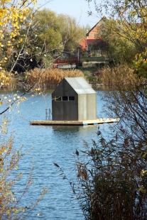 Plovoucí sauna IGEN v Maďarsku od H3T Architekti - foto: H3T Architekti - Vít Šimek