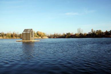 Plovoucí sauna IGEN v Maďarsku od H3T Architekti - foto: H3T Architekti - Vít Šimek