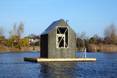 Plovoucí sauna IGEN v Maďarsku od H3T Architekti - foto: H3T Architekti - Vít Šimek
