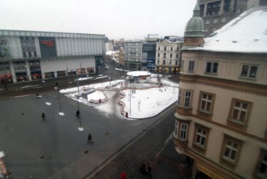 V centru Liberce byly dokončeny opravy dvou náměstí - Soukenné náměstí - foto: Petr Šmídek, 2012