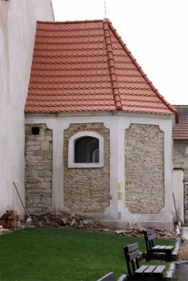 Obnova kaple sv. Ludmily a Marty na Přední Kopanině - Průběh prací - foto: Patrik Líbal, 2012