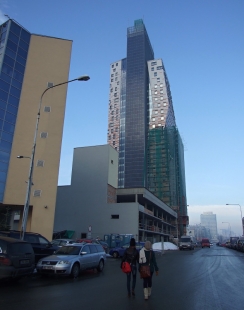 Excursion to the construction of AZ Tower, the tallest building in the Czech Republic - foto: Iveta Kolláríková