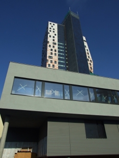 Excursion to the construction of AZ Tower, the tallest building in the Czech Republic - foto: Iveta Kolláríková