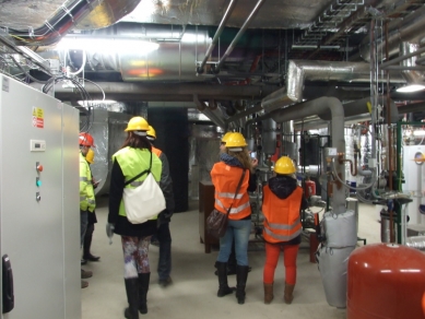 Excursion to the construction of AZ Tower, the tallest building in the Czech Republic - foto: Iveta Kolláríková