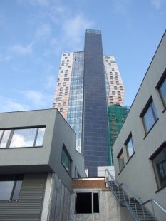 Excursion to the construction of AZ Tower, the tallest building in the Czech Republic - foto: Iveta Kolláríková