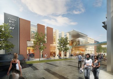 In the center of Prostějov, a new shopping complex is set to be built