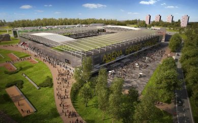 Stadion a nákupní centrum v Hradci mají územní rozhodnutí