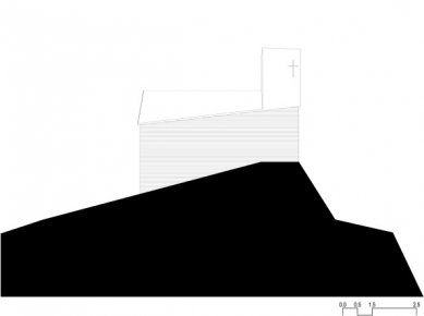 Horská kaple Schaufeljoch od ao Architekten - Boční pohled - foto: ao Architekten