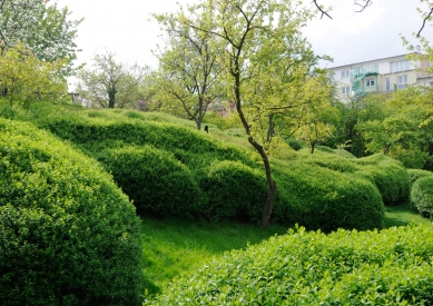 Vladimír Sitta: (NEJEN) O ČESKÉ ZAHRADĚ - Best Private Plots, 1. cena: Mann Landschaftsarchitekten, Německo, Garden Labyrinth
