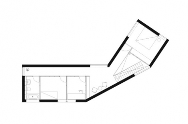 House Alta in Stockholm by Johannes Norlander - Půdorys 1.np - foto: Norlander Projekt AB