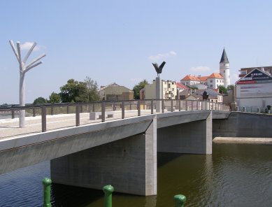 Pozvánka na vyhlášení Ceny Klubu Za starou Prahu Za novou stavbu v historickém prostředí pro rok 2012 - Přerov, Tyršův most