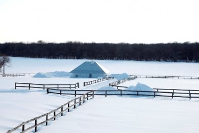 Experimentální dům Même na Hokkaidō od Kengo Kuma - foto: Courtesy of Kengo Kuma & Associates 