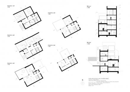 IV. Bohuslav Fuchs Award - awarded projects - House of the Architect in Old Brno - foto: Luděk Šimoník