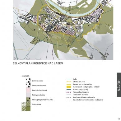 Ještěd f kleci 09 - nejlepší ateliér - Vize pro město Roudnice nad Labem 