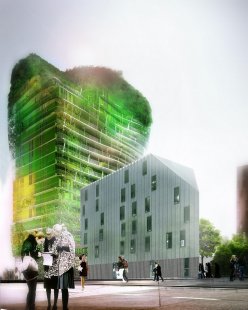 <!-- Ecological skyscraper in Paris by Edouard François --> - foto: Edouard François