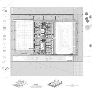 Architektonická soutěž na Centrum halových sportů - 2. místo