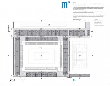 Architektonická soutěž na Centrum halových sportů - 3. místo