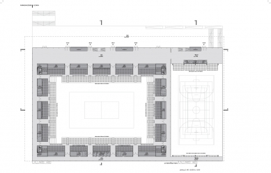 Architektonická soutěž na Centrum halových sportů - 3. místo