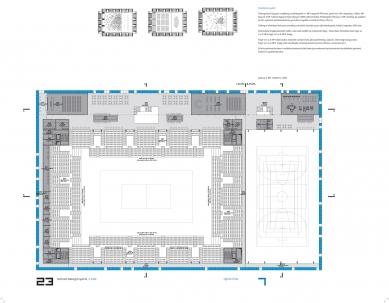 Architektonická soutěž na Centrum halových sportů - 3. místo