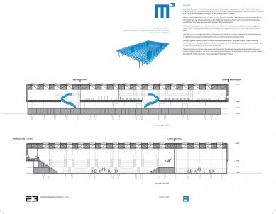 Architektonická soutěž na Centrum halových sportů - 3. místo