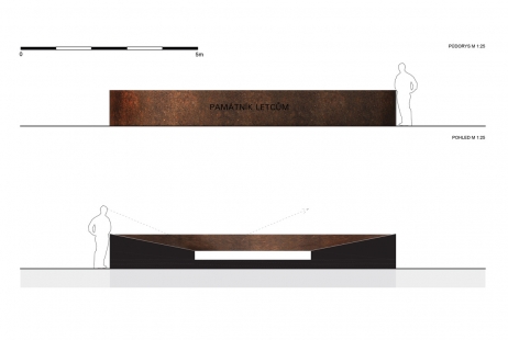 Architectural competition for the monument to aviators - results - 1st place