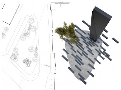 Architectural competition for the monument to aviators - results - 2nd place