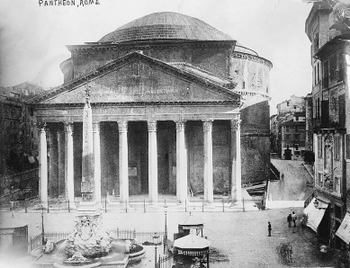 Tadao Ando : Materiály, geometrie a příroda - Pantheon v Římě