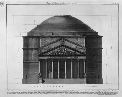 Tadao Ando : Materiály, geometrie a příroda - Pantheon v Římě