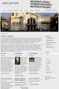 Pavouk české architektury – spuštění nového webu o architektuře