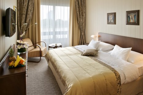 Materials Thomsit and Ceresit on the floors of the prominent Bratislava hotel Devín