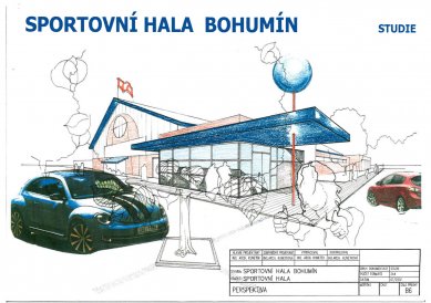 Bohumín postaví novou sportovní halu za 70 milionů