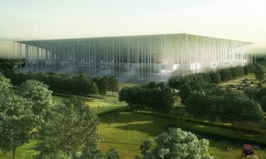 V Bordeaux se začal stavět fotbalový stadion od H&deM