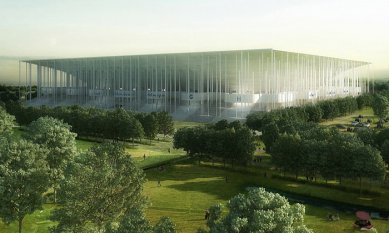 In Bordeaux, a football stadium designed by H&deM has begun construction