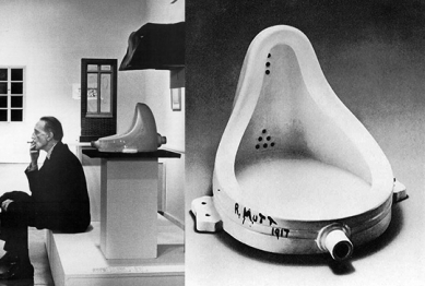 Tadao Ando : Reprezentace a abstrakce - Marcel Duchamp: Fontána, 1917