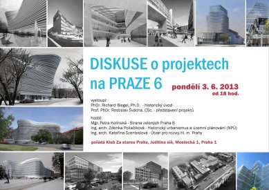 Diskuze o plánovaných projektech v Praze 6