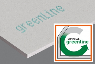 Eco rooms of the Hamburg Diaconal Clinic with minimal emissions thanks to fermacell greenline - The dual-sided coating with a keratin-based active substance particularly reduces the content of harmful substances in the room air, such as formaldehyde.