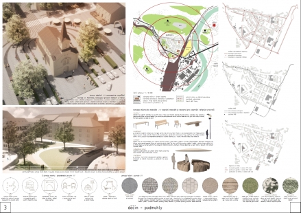 Revitalization of Podmokly in Děčín - competition results - 2nd price