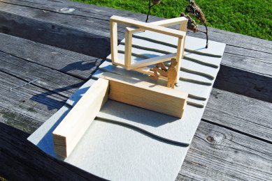 A weekend student workshop took place at Kuklík - Work of Marika Dumková and Martina Goluchová