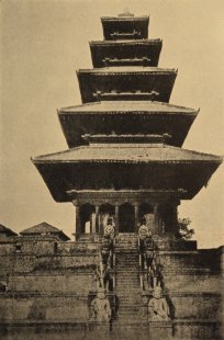 Karel Čapek a Vlastimil Hofman: Indická architektura - Velká pagoda v Bhatgaonu.